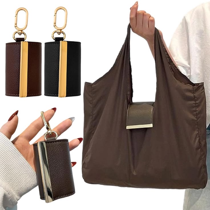 Foldable Keychain Bag