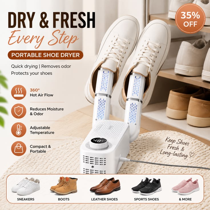 Smart Electric shoe dryer